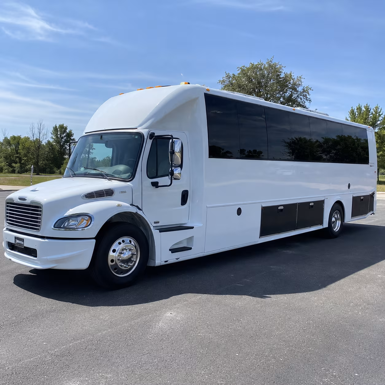 greenville 40 passenger party bus