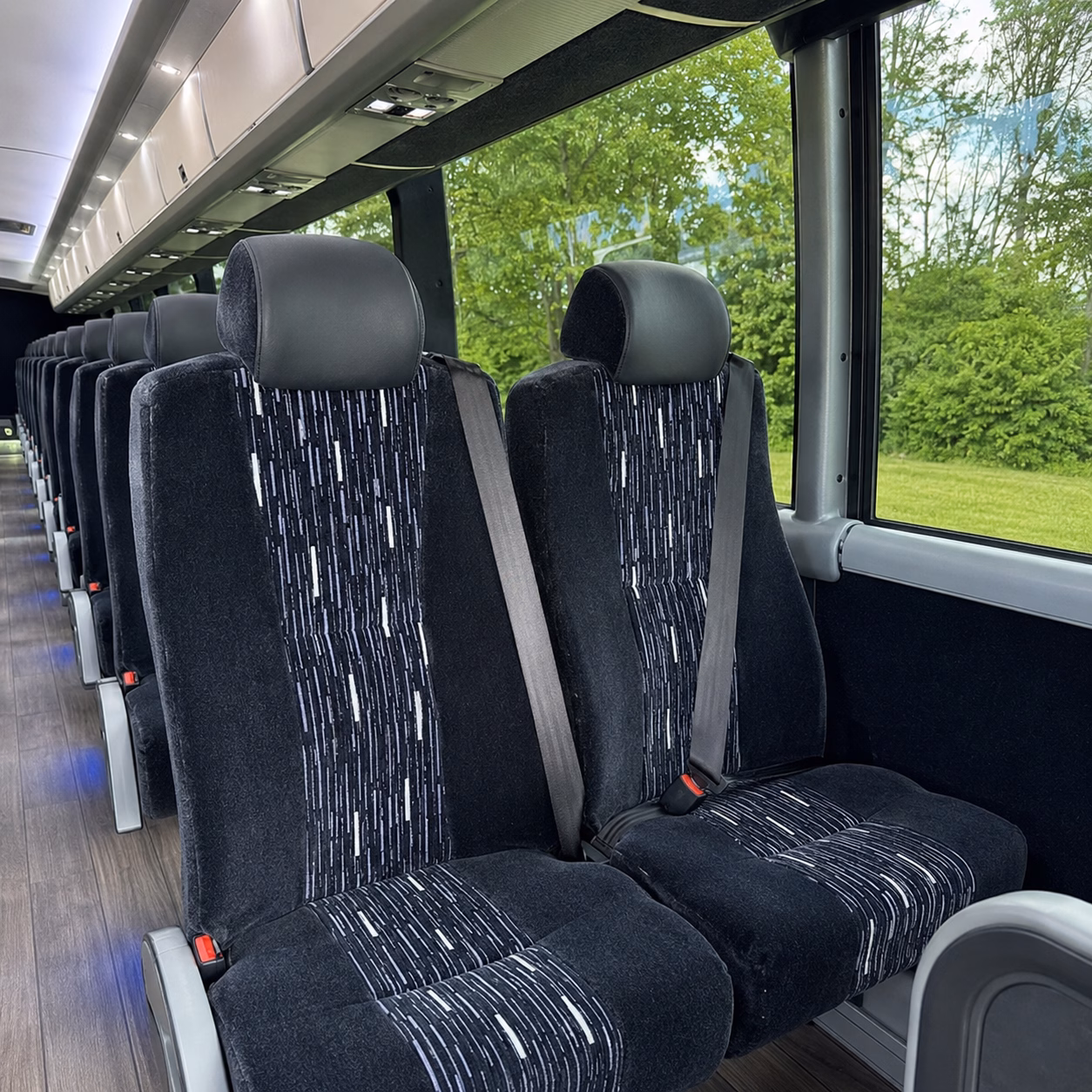 greenville concert transportation onboard seating