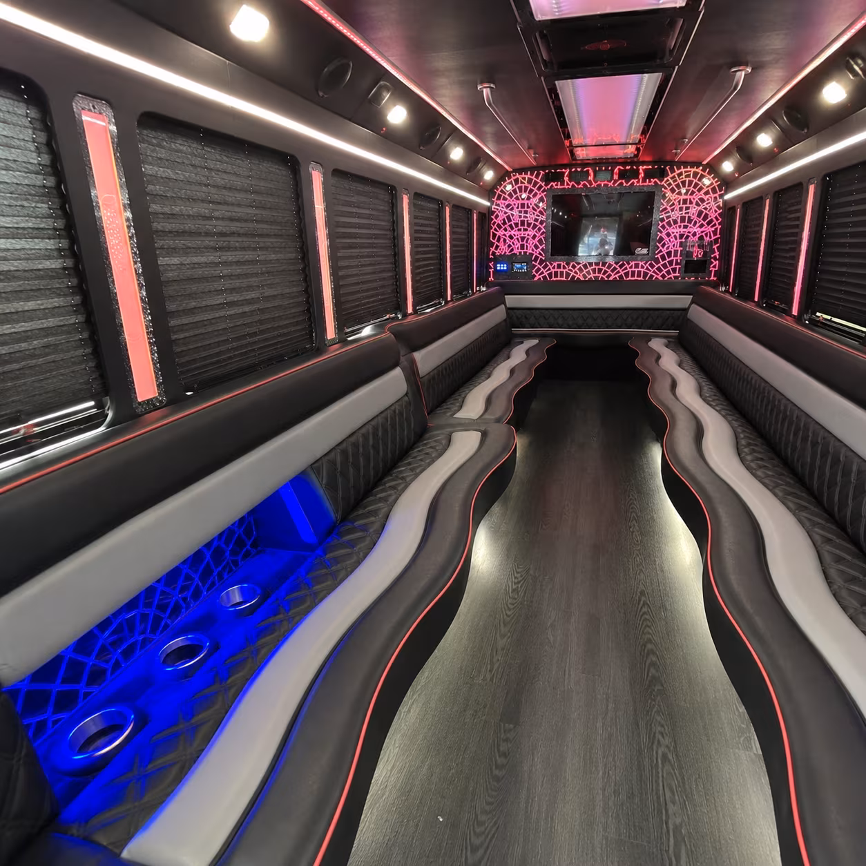 greenville holiday party bus rental