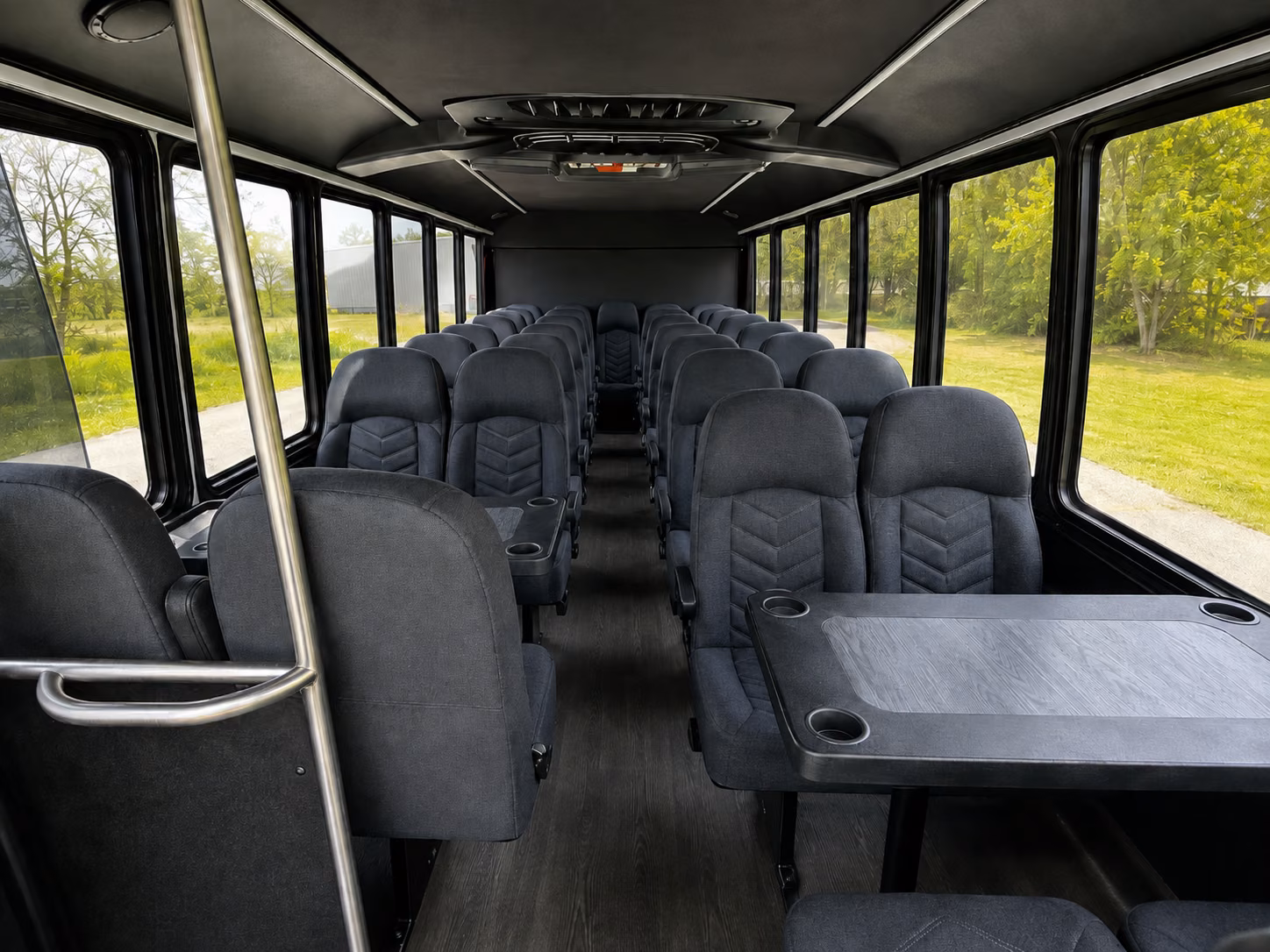 greenville religious group transportation onboard seating