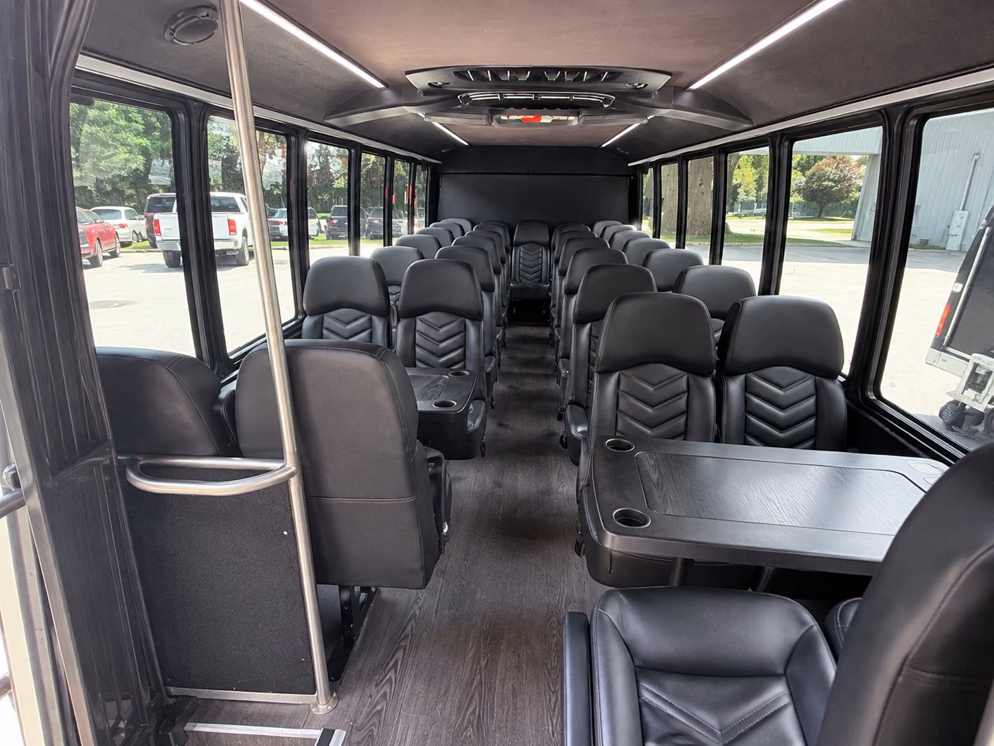 greenville wine tour brewery transportation onboard seating