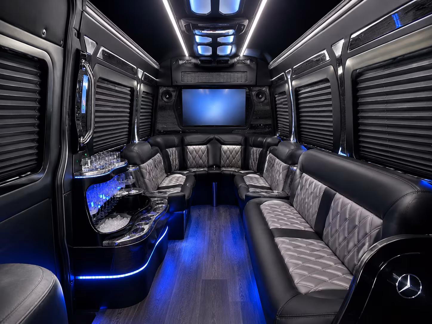 rent a bus for greer and riverside high school prom groups heading to greenville